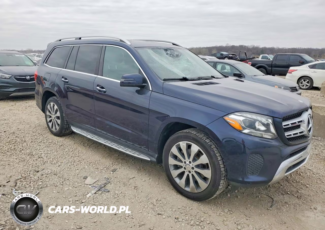 2017 Mercedes-Benz Gls 450 4Matic VIN:4JGDF6EE4HA862582 - 4