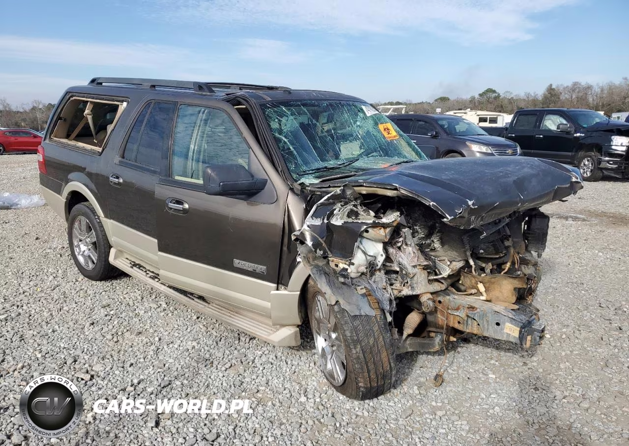 2008 Ford Expedition El Eddie Bauer VIN:1FMFK17588LA36830 - 4