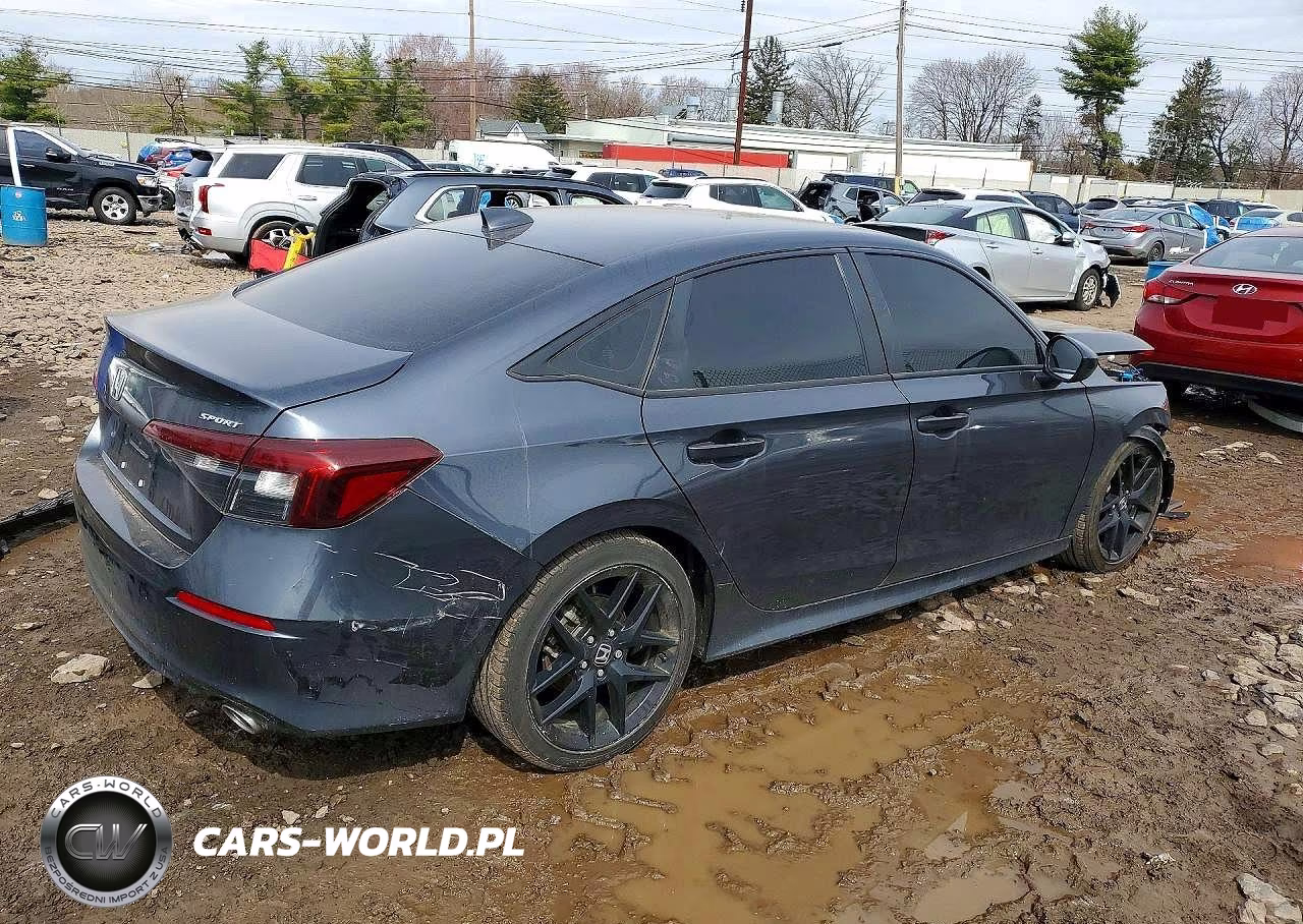 2025 Honda Civic Sport VIN:2HGFE2F52SH574044 - 3