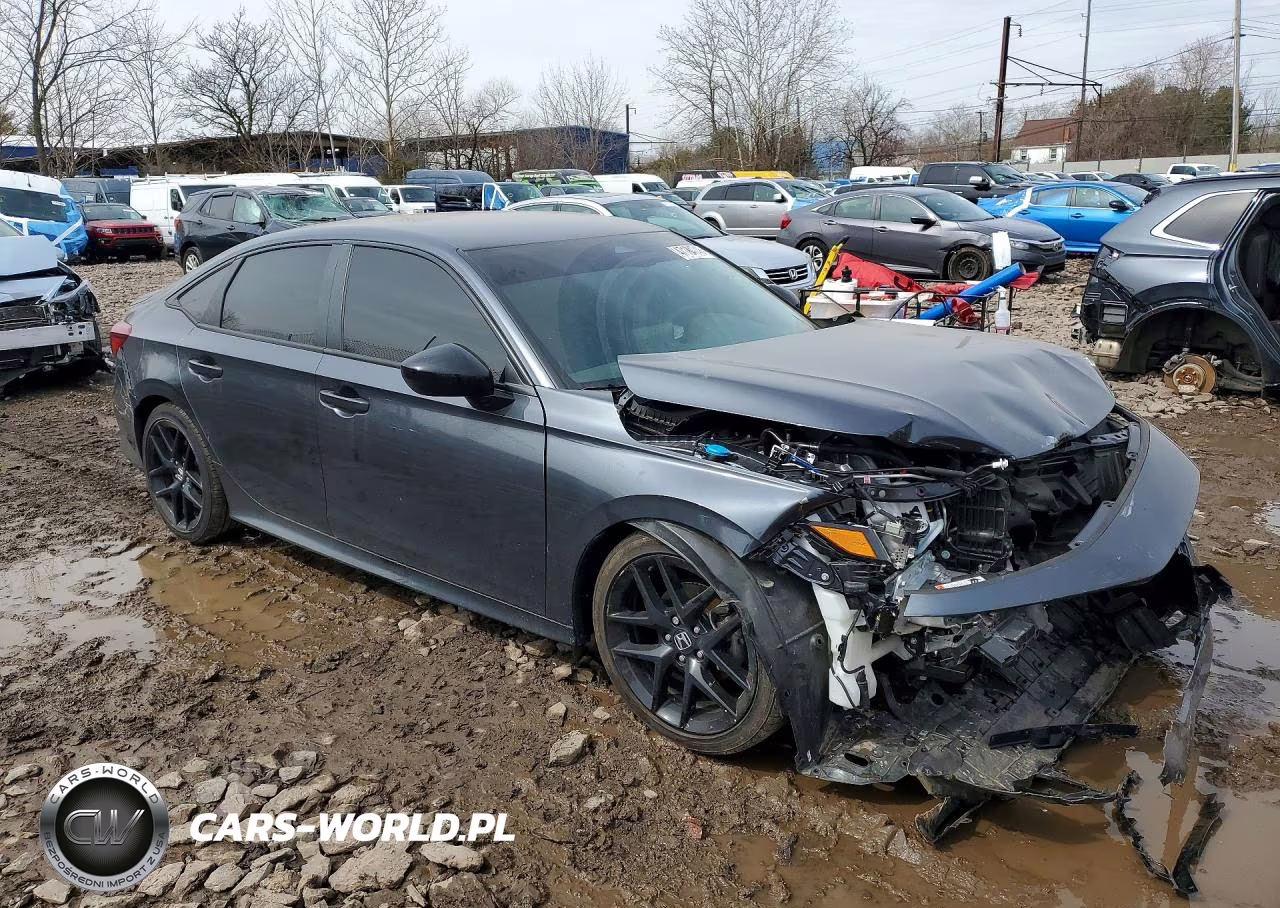 2025 Honda Civic Sport VIN:2HGFE2F52SH574044 - 4
