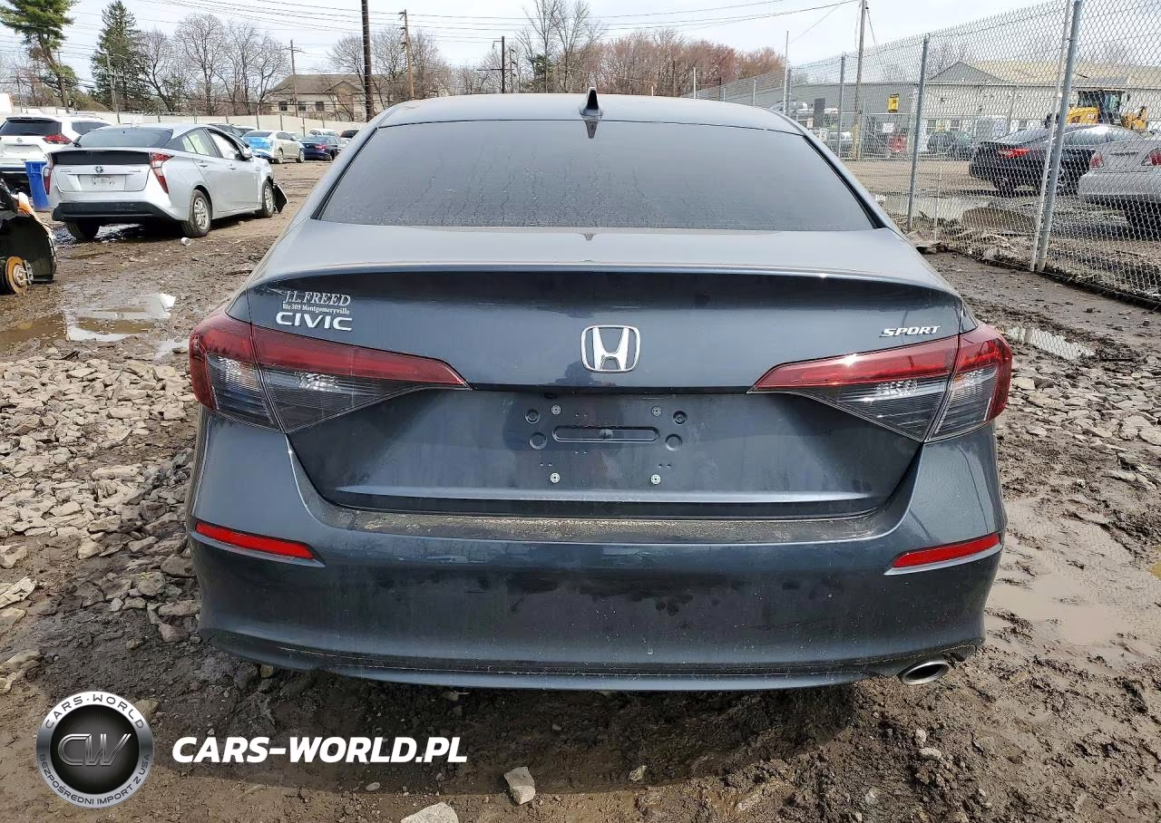 2025 Honda Civic Sport VIN:2HGFE2F52SH574044 - 6