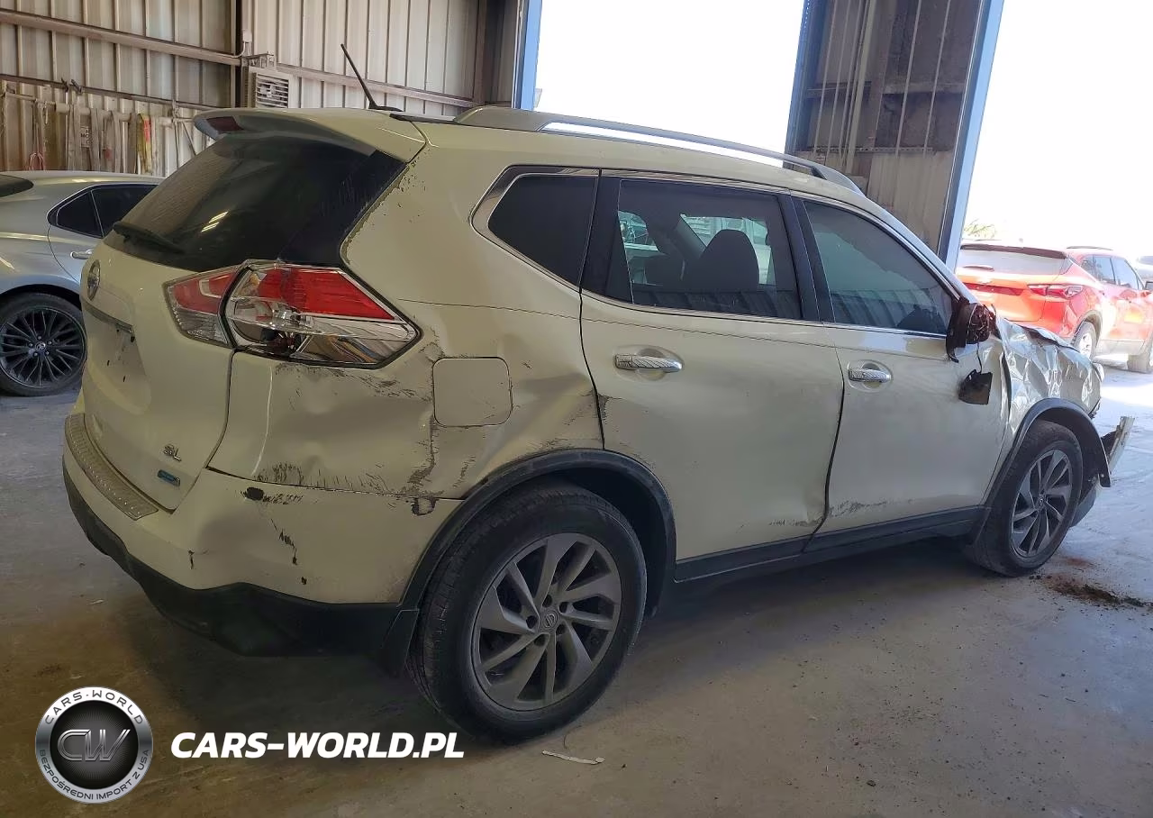 2014 Nissan Rogue Sl VIN:5N1AT2MT9EC839044 - 3