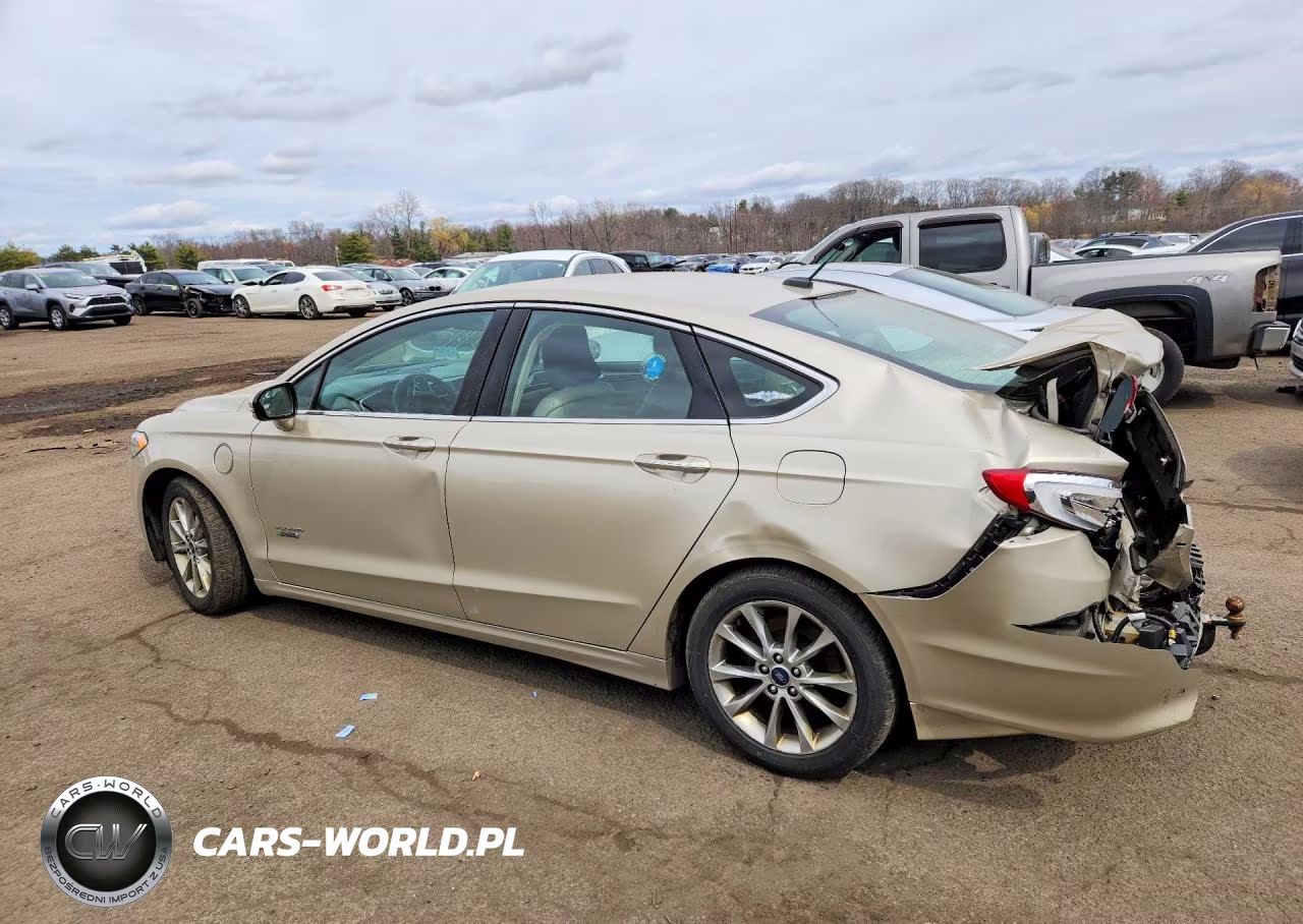 2017 Ford Fusion Se Phev VIN:3FA6P0PU3HR154931 - 2