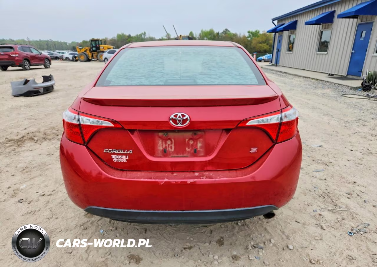 2015 Toyota Corolla S VIN:2T1BURHE9FC353174 - 6