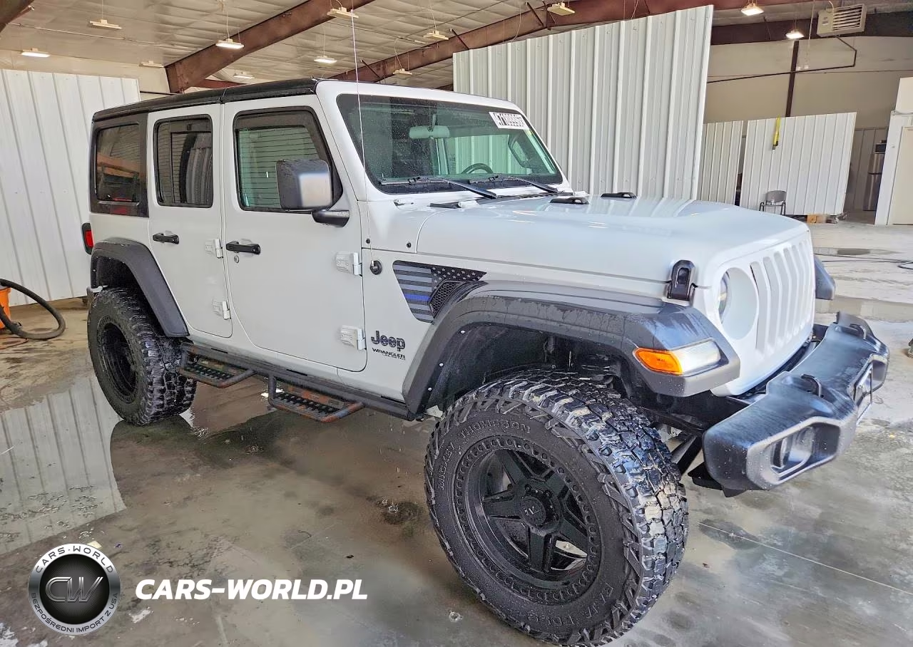 2022 Jeep Wrangler Unlimited Sport VIN:1C4HJXDGXNW152422 - 4