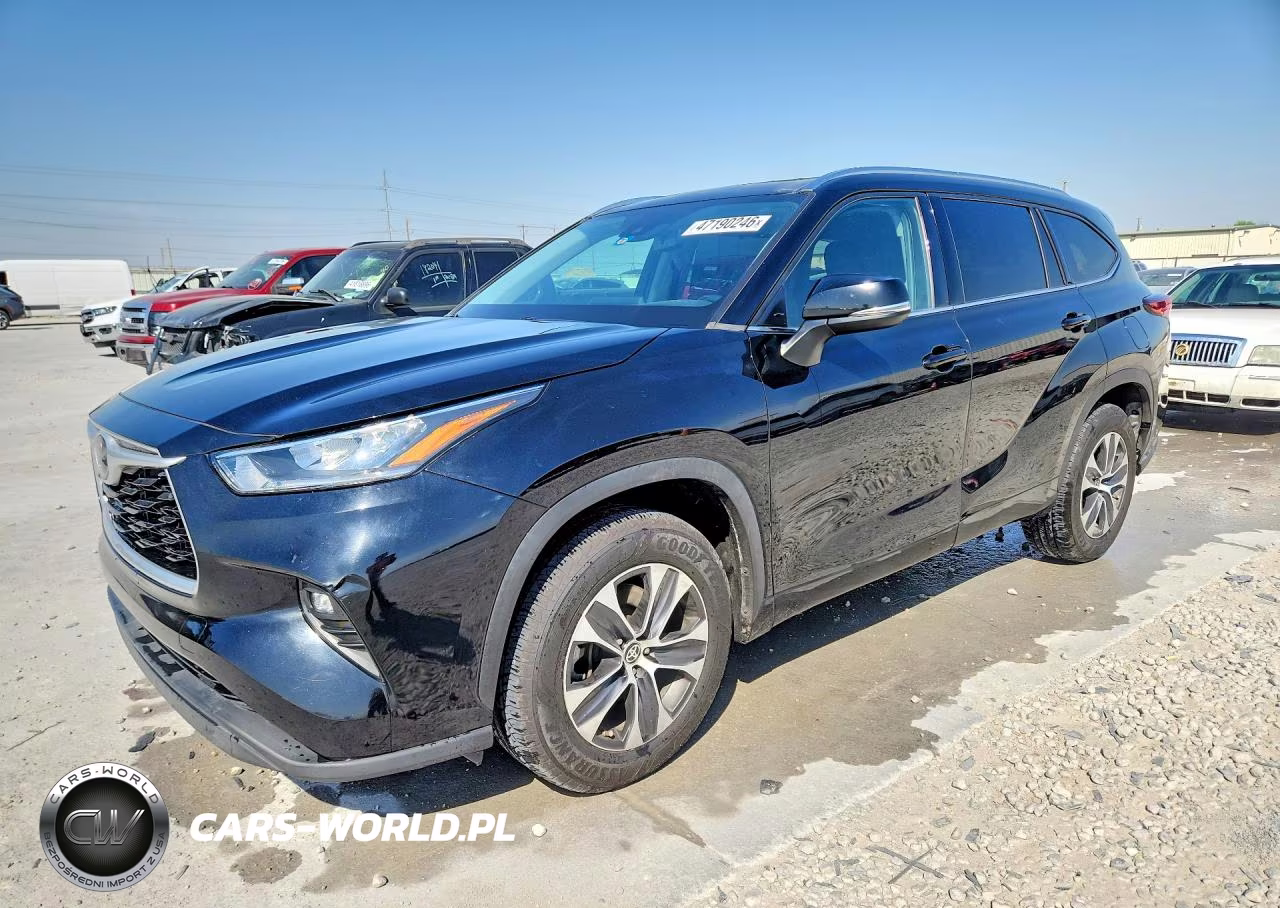 2020 Toyota Highlander Xle VIN:5TDGZRAH2LS009751 - 1