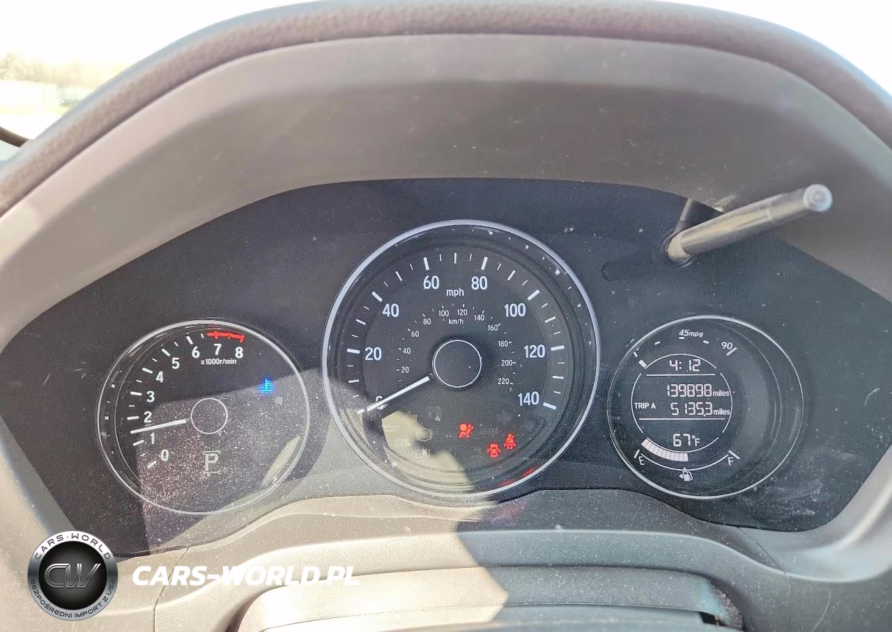 2016 Honda Hr-V Ex VIN:3CZRU6H52GM705172 - 9