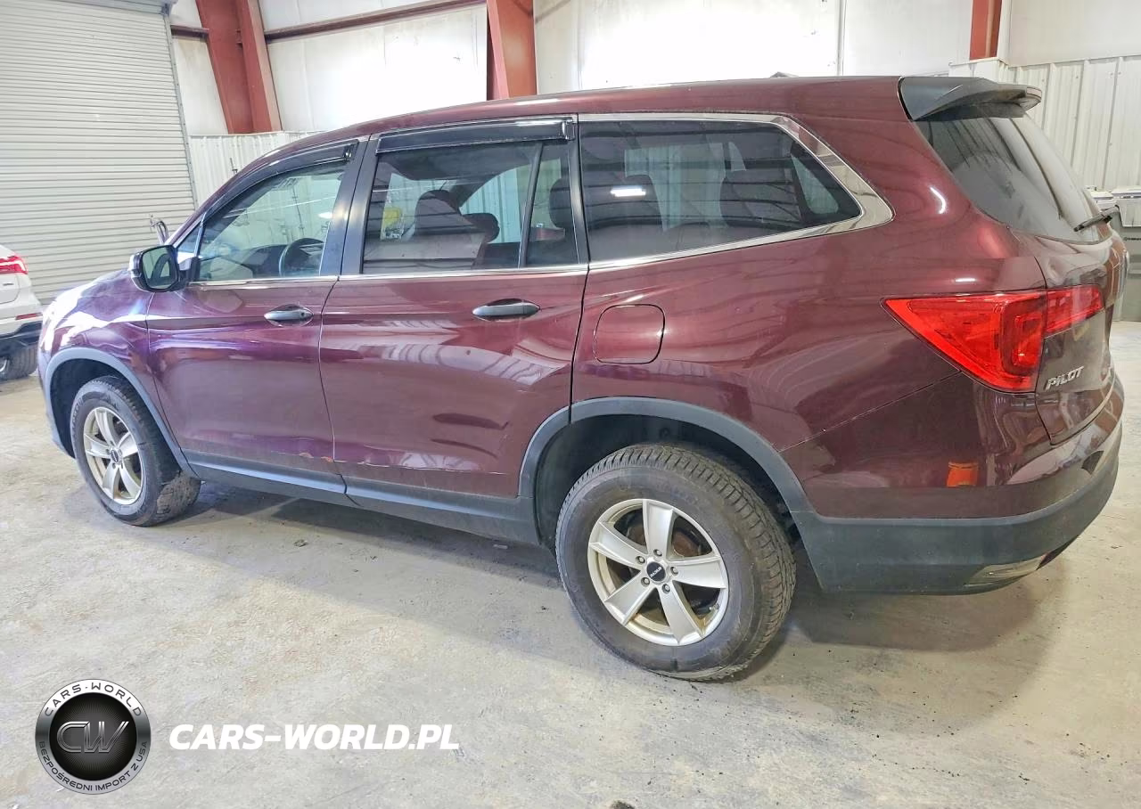 2016 Honda Pilot Lx VIN:5FNYF6H1XGB020060 - 2