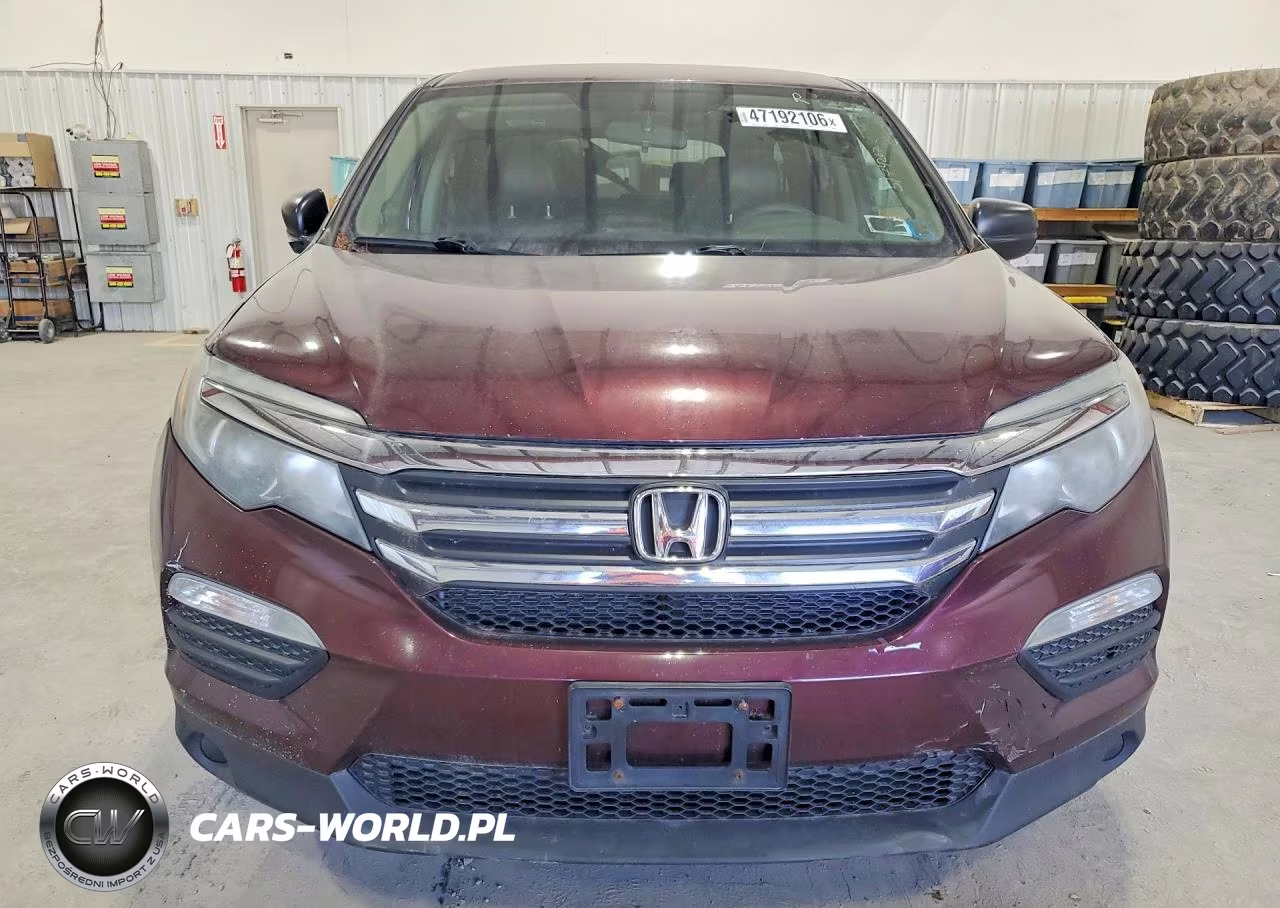 2016 Honda Pilot Lx VIN:5FNYF6H1XGB020060 - 5