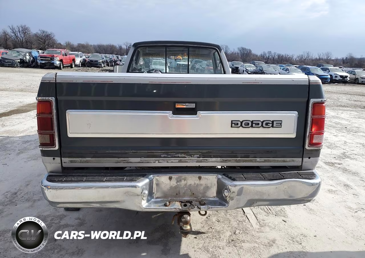 1987 Dodge Dakota VIN:1B7GN14M1HS422720 - 6