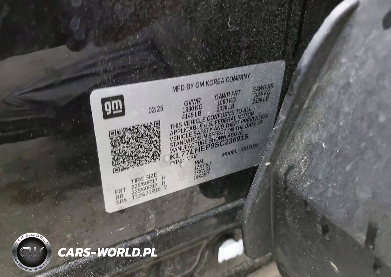 2025 Chevrolet Trax 1Lt VIN:KL77LHEP9SC236915 - 13