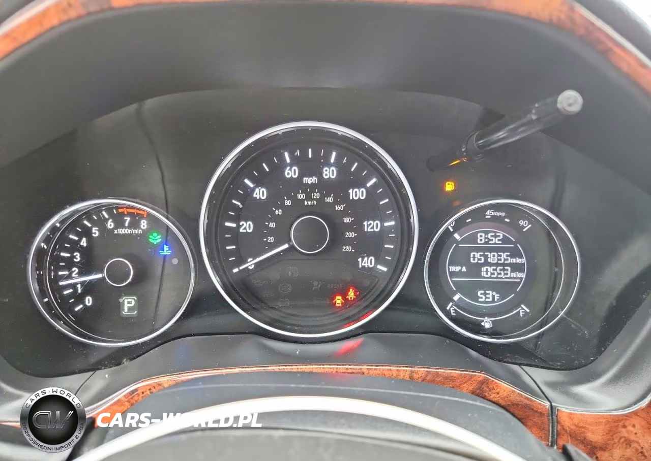 2020 Honda Hr-V Lx VIN:3CZRU6H33LM710907 - 9