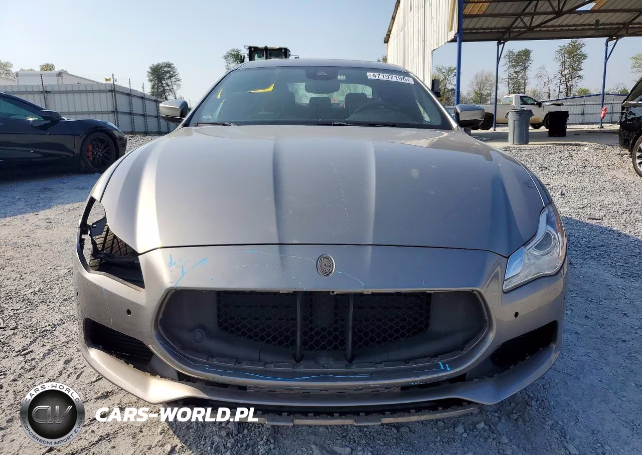 2017 Maserati Quattroporte S VIN:ZAM56RPL5H1197077 - 5