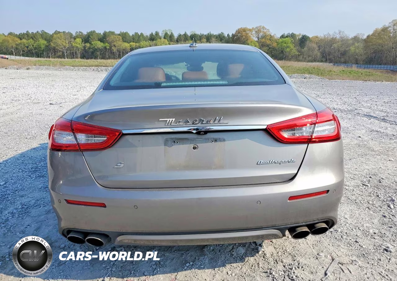 2017 Maserati Quattroporte S VIN:ZAM56RPL5H1197077 - 6