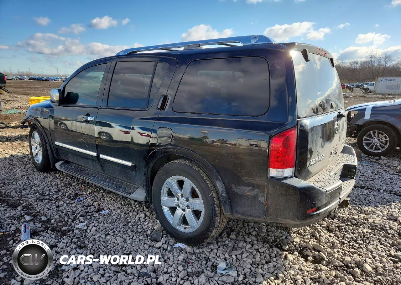 2014 Nissan Armada Platinum VIN:5N1AA0NC7EN610018 - 2