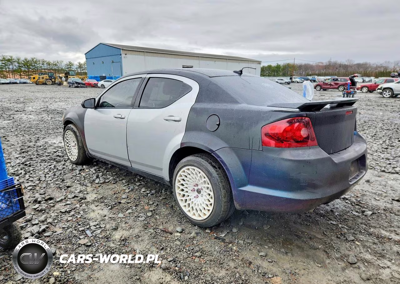 2011 Dodge Avenger Mainstreet VIN:1B3BD1FG5BN543861 - 2