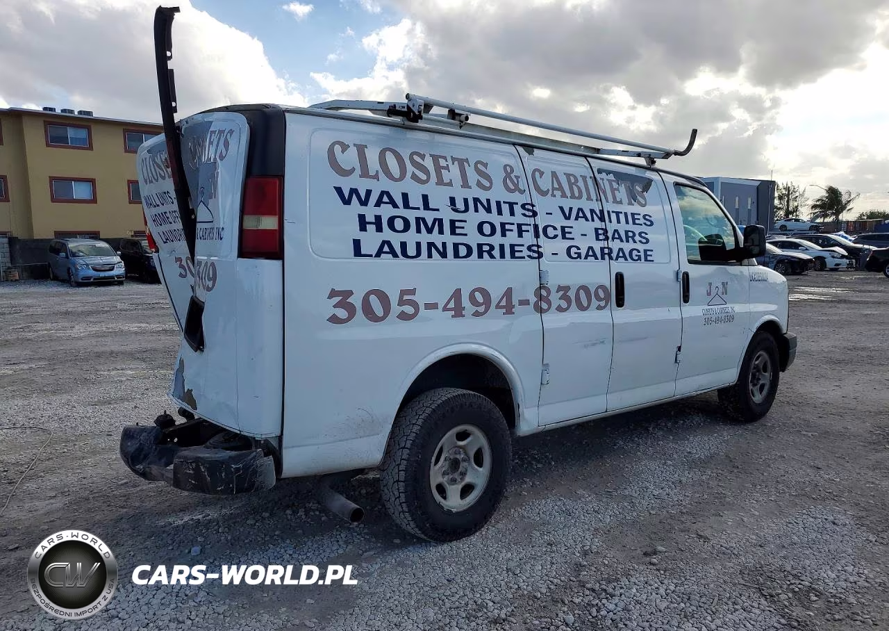 2008 Chevrolet Express G1500 VIN:1GCFG15X381193221 - 3