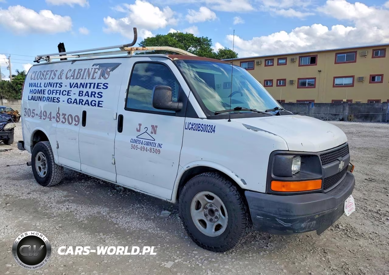 2008 Chevrolet Express G1500 VIN:1GCFG15X381193221 - 4