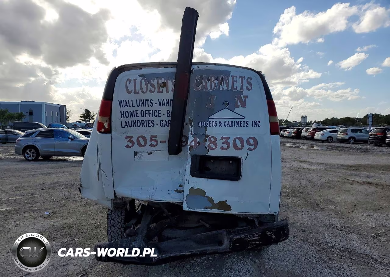 2008 Chevrolet Express G1500 VIN:1GCFG15X381193221 - 6