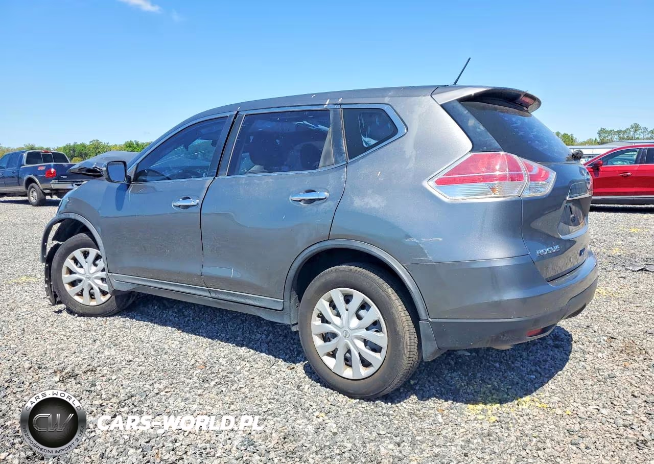2015 Nissan Rogue S VIN:KNMAT2MTXFP553766 - 2