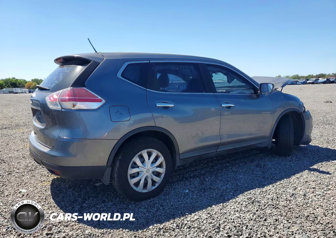 2015 Nissan Rogue S VIN:KNMAT2MTXFP553766 - 3
