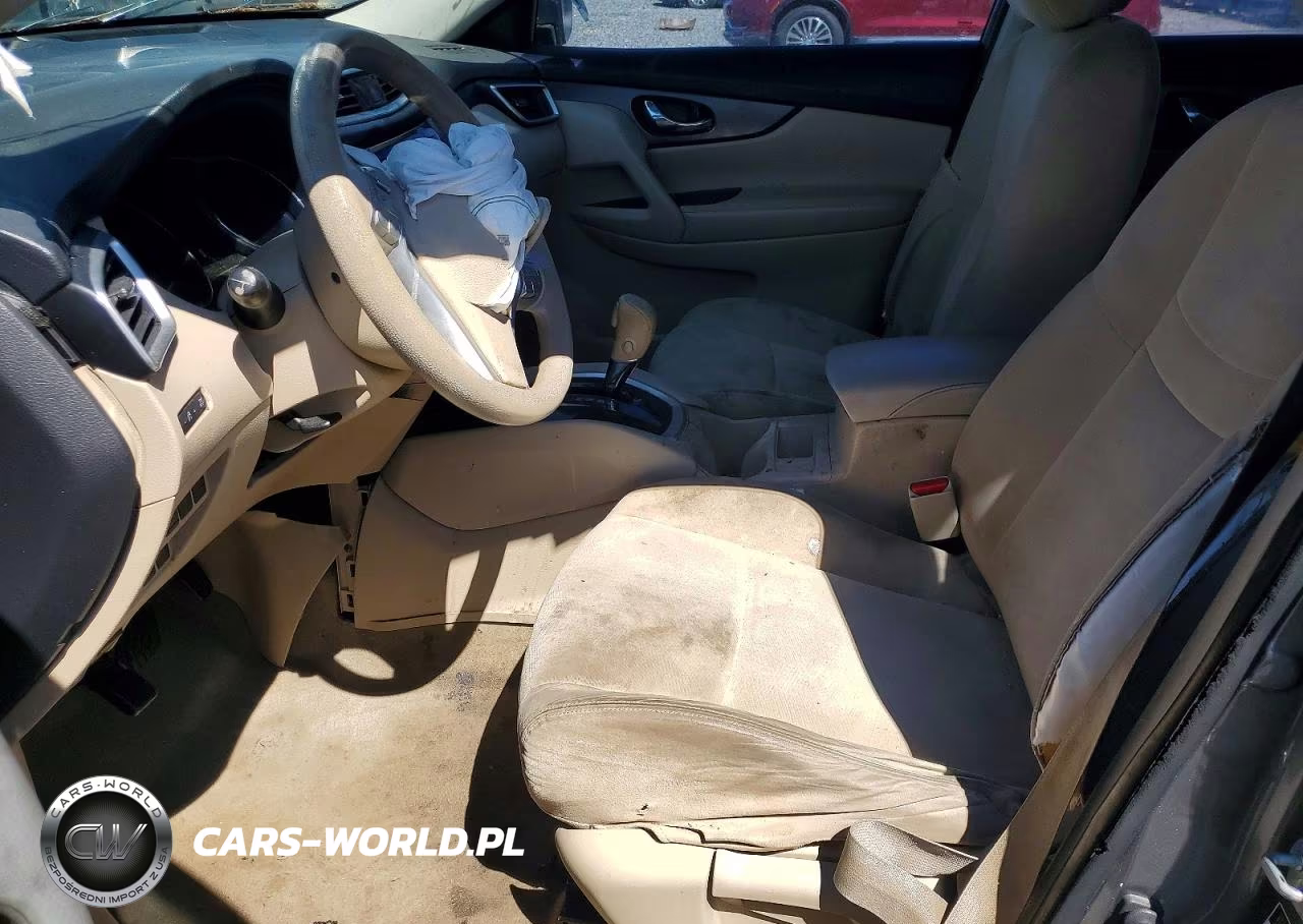 2015 Nissan Rogue S VIN:KNMAT2MTXFP553766 - 7