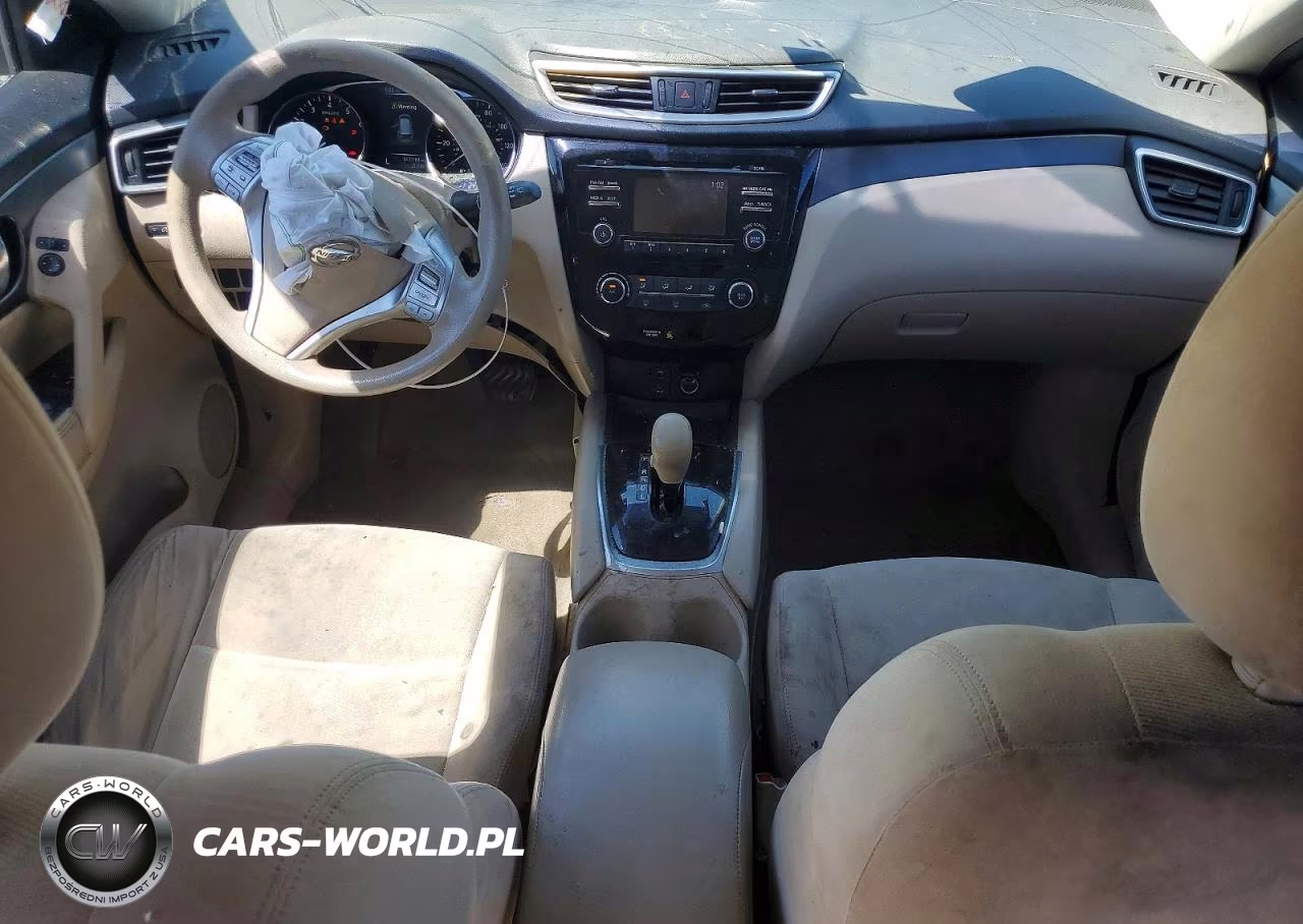 2015 Nissan Rogue S VIN:KNMAT2MTXFP553766 - 8