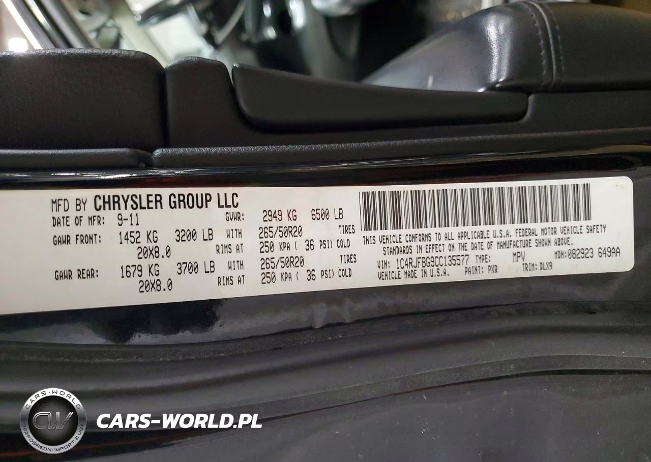 2012 Jeep Grand Cherokee Limited VIN:1C4RJFBG9CC135577 - 13