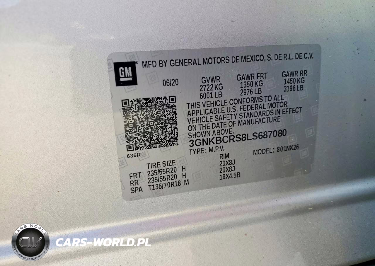 2020 Chevrolet Blazer 2Lt VIN:3GNKBCRS8LS687080 - 14