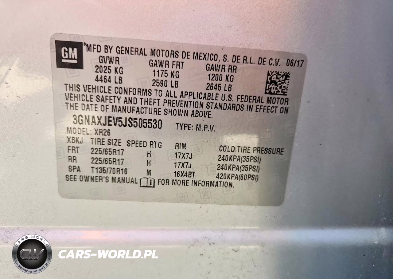 2018 Chevrolet Equinox Lt VIN:3GNAXJEV5JS505530 - 14