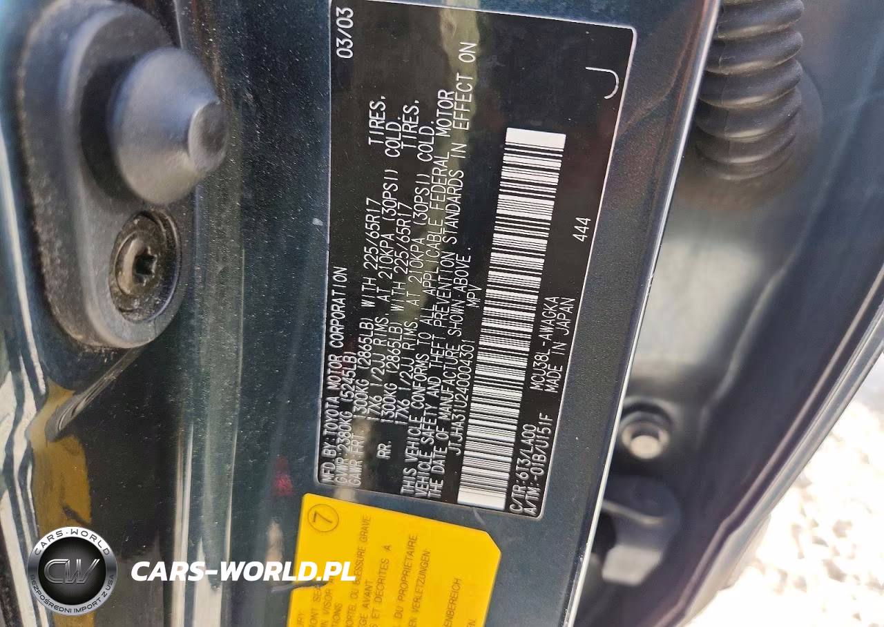 2004 Lexus Rx 330 Base VIN:JTJHA31U240004301 - 13