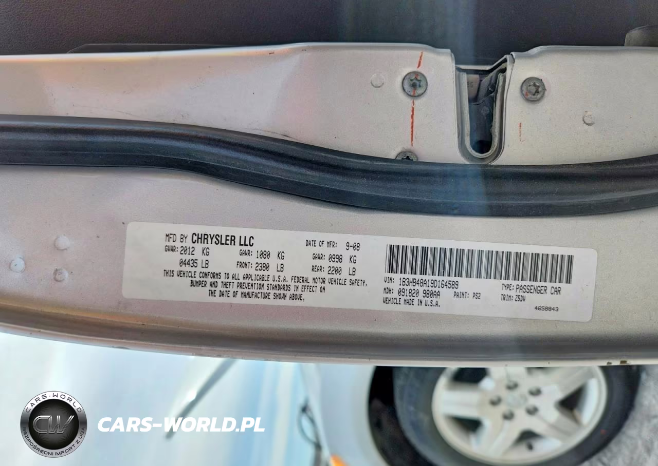 2009 Dodge Caliber Sxt VIN:1B3HB48A19D164589 - 13