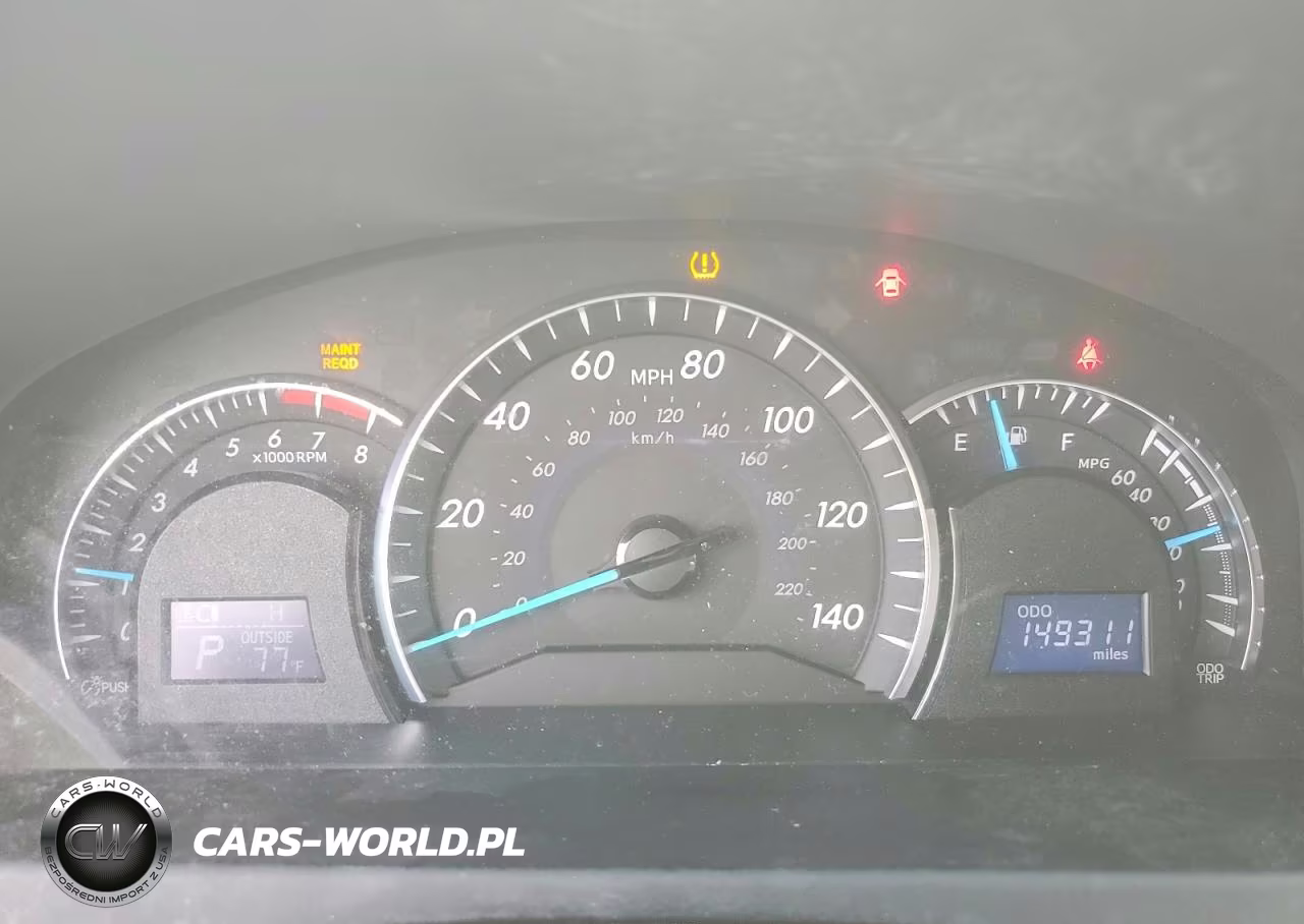 2012 Toyota Camry Xle VIN:4T4BF1FK2CR162782 - 9