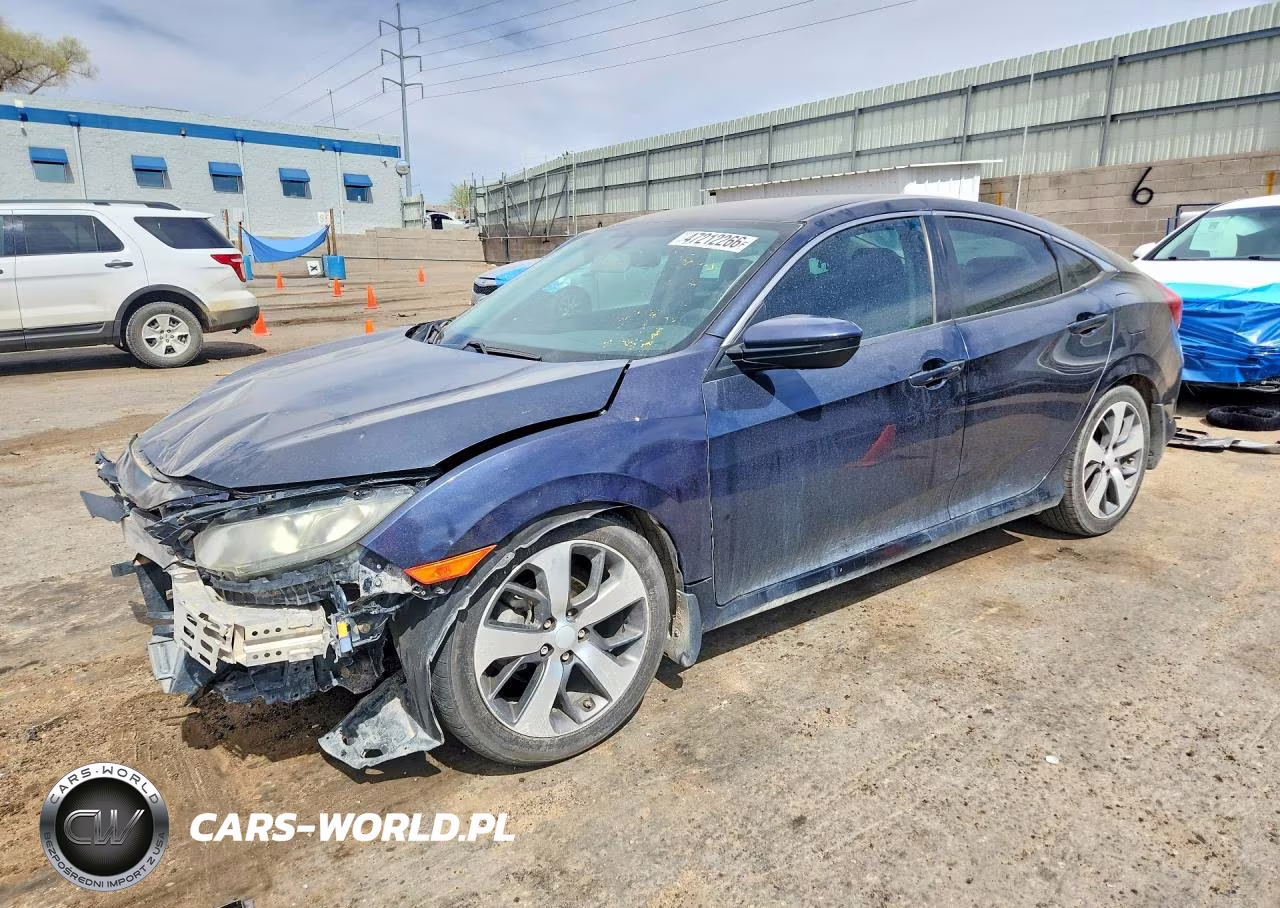 2018 Honda Civic Lx VIN:2HGFC2F59JH500401 - 1