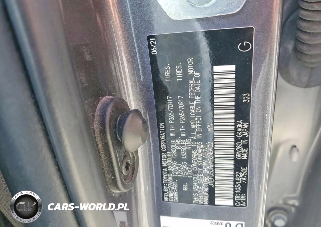 2021 Toyota 4Runner Sr5 Premium VIN:JTEFU5JR6M5245902 - 13