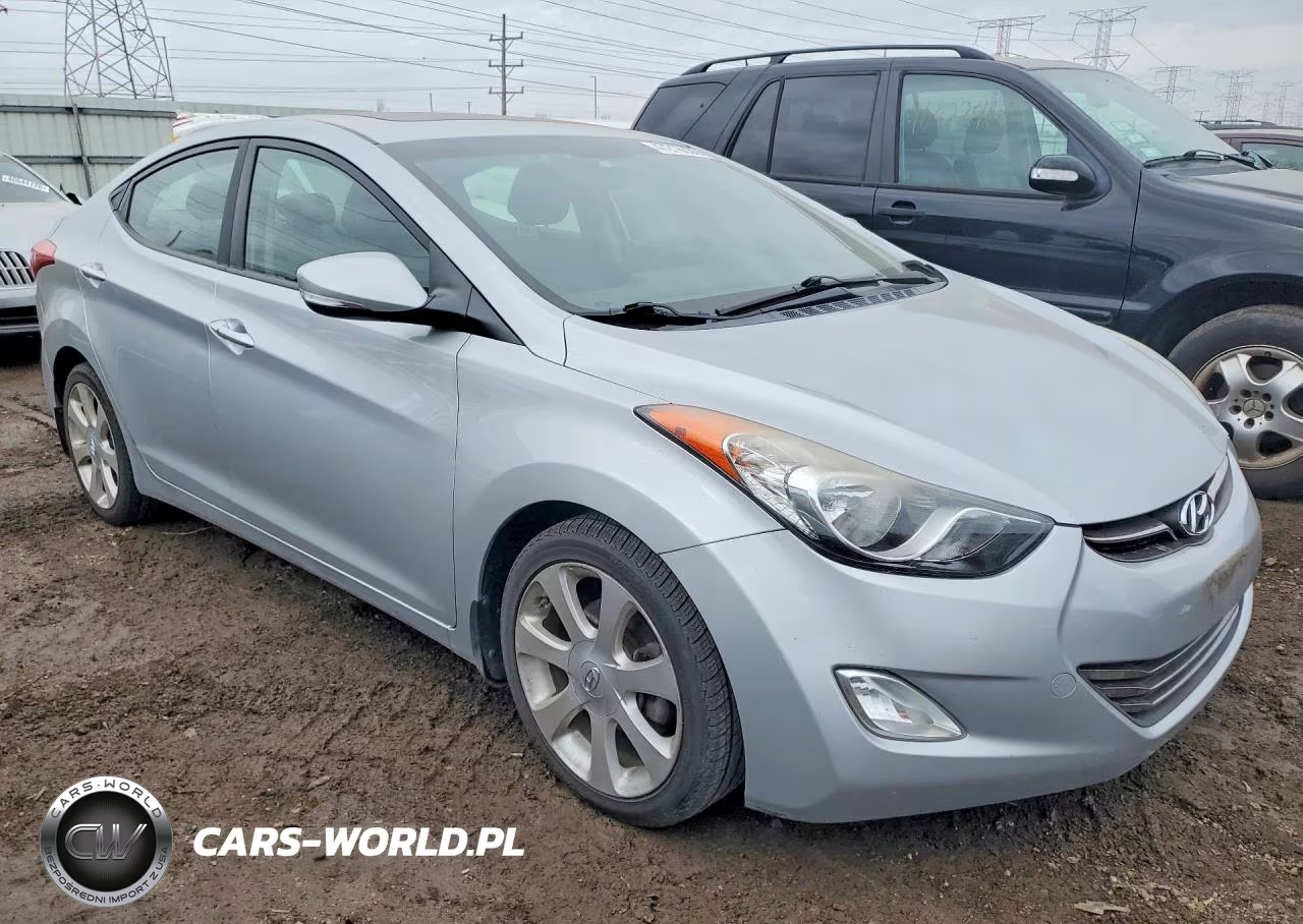 2013 Hyundai Elantra Limited VIN:5NPDH4AE2DH394721 - 4