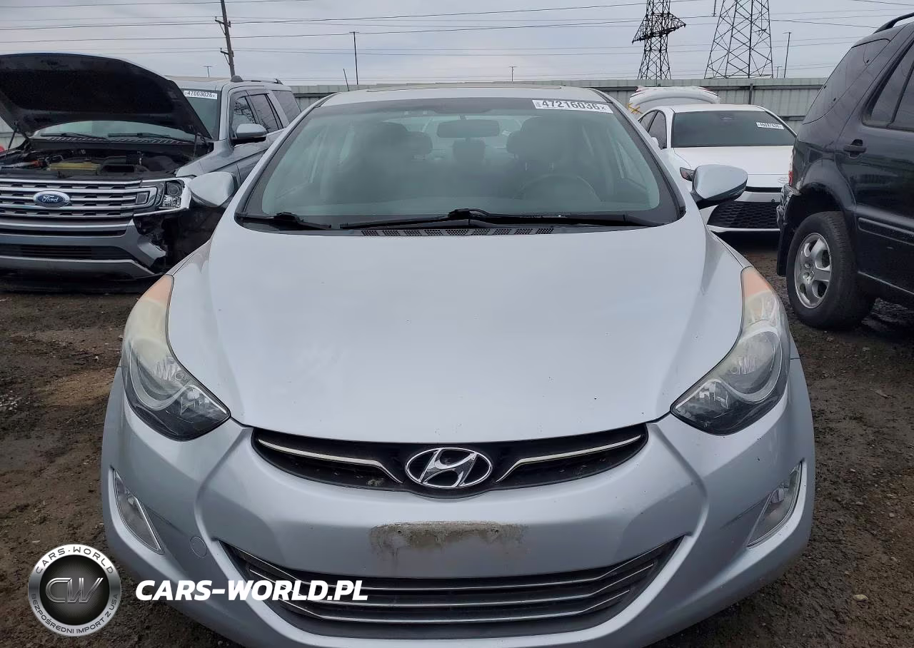 2013 Hyundai Elantra Limited VIN:5NPDH4AE2DH394721 - 5