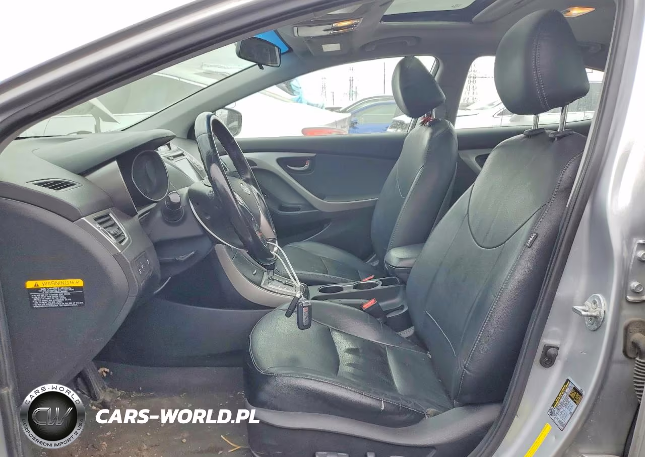 2013 Hyundai Elantra Limited VIN:5NPDH4AE2DH394721 - 7