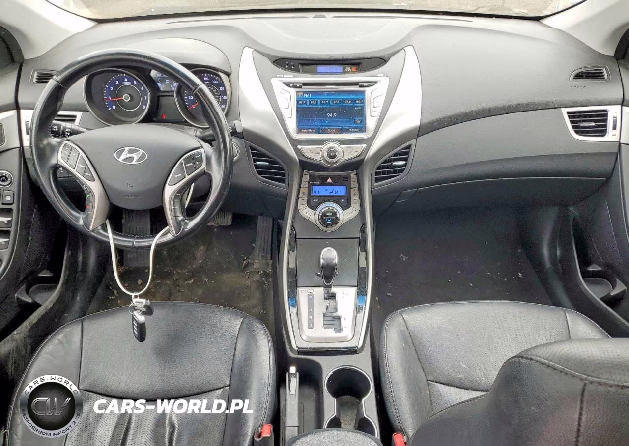 2013 Hyundai Elantra Limited VIN:5NPDH4AE2DH394721 - 8