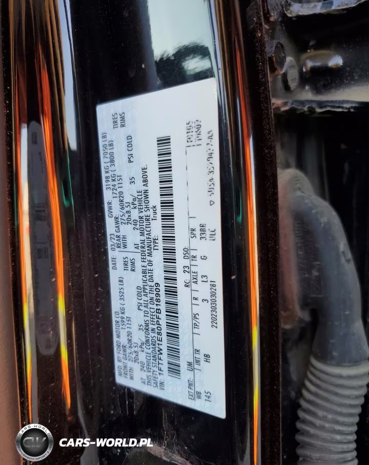 2023 Ford F150 Supercrew VIN:1FTFW1E80PFB18909 - 12