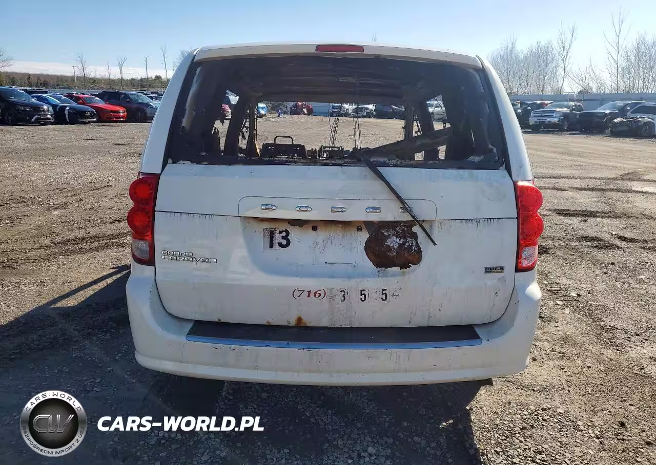 2012 Dodge Grand Caravan Se VIN:2C4RDGBGXCR346887 - 6