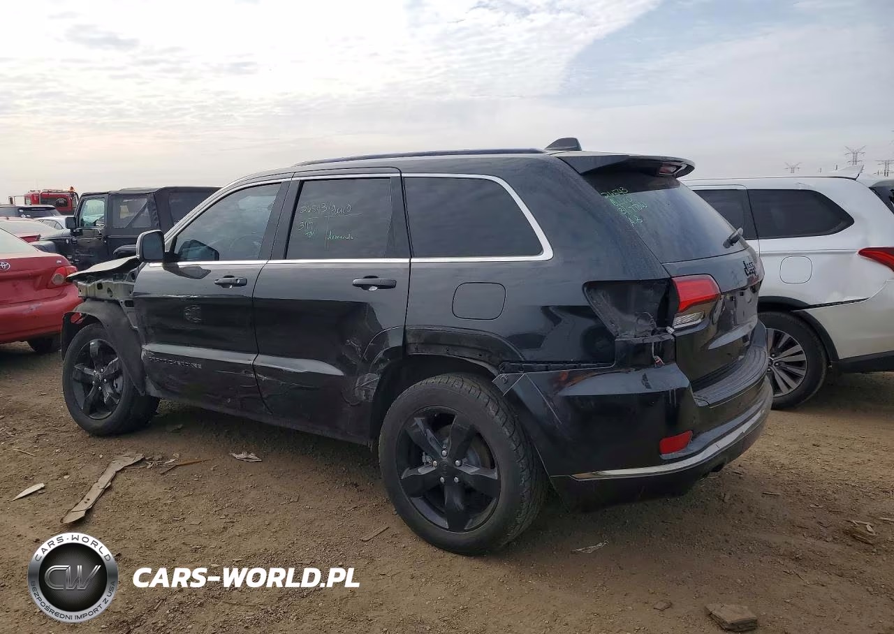 2015 Jeep Grand Cherokee Overland VIN:1C4RJECG1FC175326 - 2