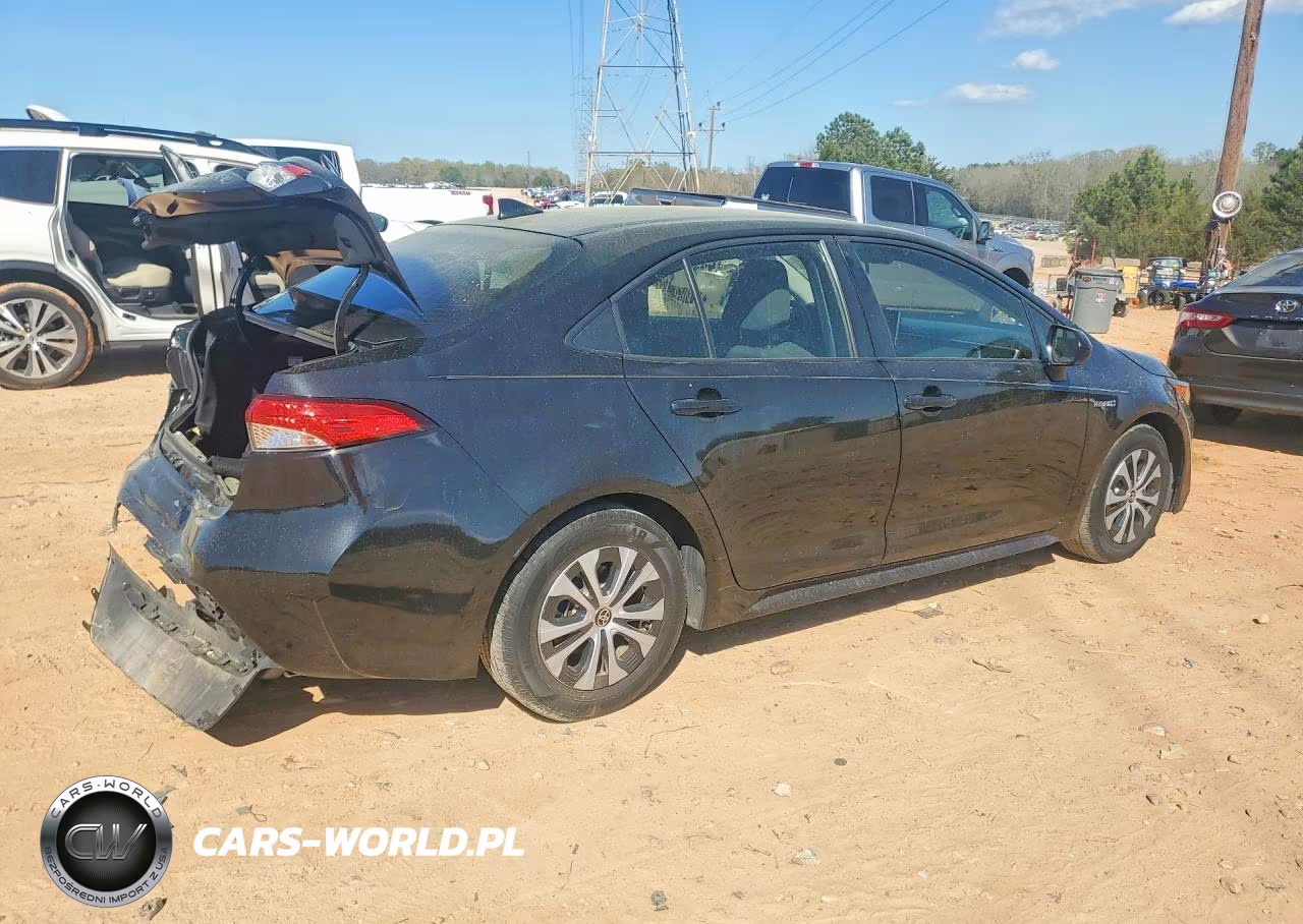 2020 Toyota Corolla Hybrid Le VIN:JTDEBRBEXLJ023216 - 3