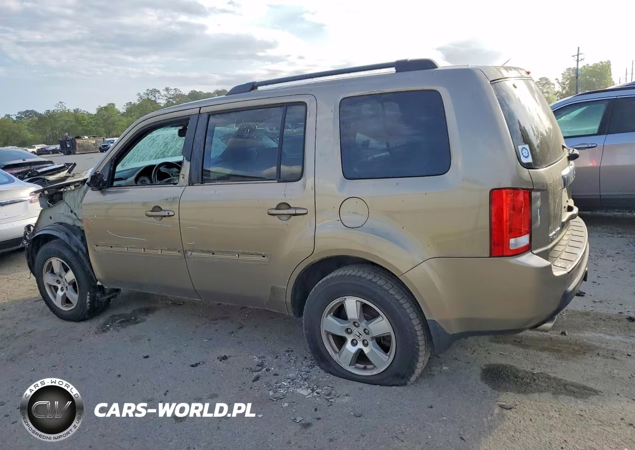 2011 Honda Pilot Exl VIN:5FNYF3H59BB009710 - 2