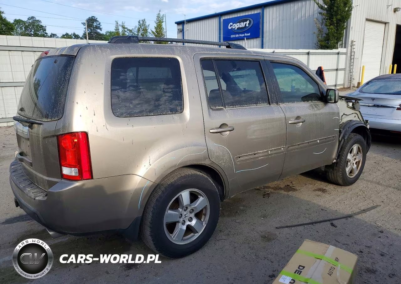 2011 Honda Pilot Exl VIN:5FNYF3H59BB009710 - 3