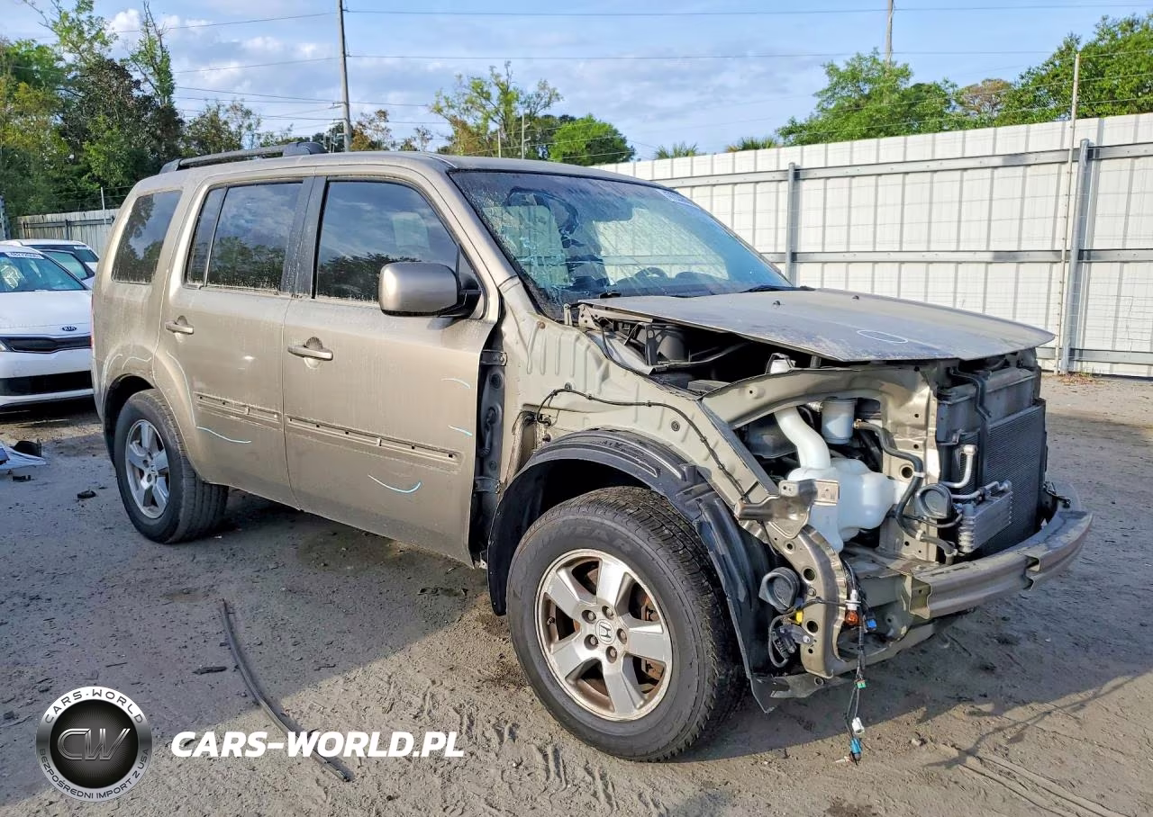 2011 Honda Pilot Exl VIN:5FNYF3H59BB009710 - 4