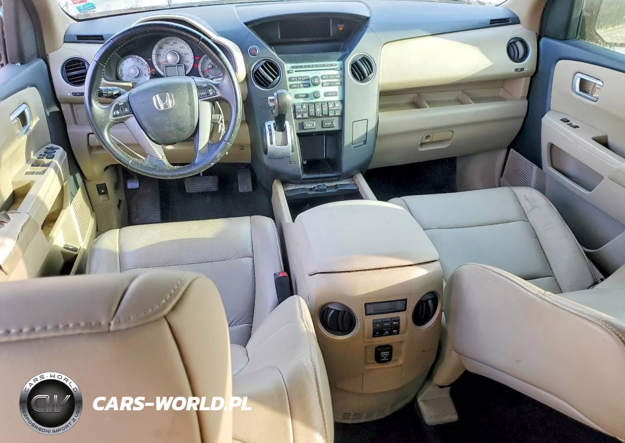 2011 Honda Pilot Exl VIN:5FNYF3H59BB009710 - 8