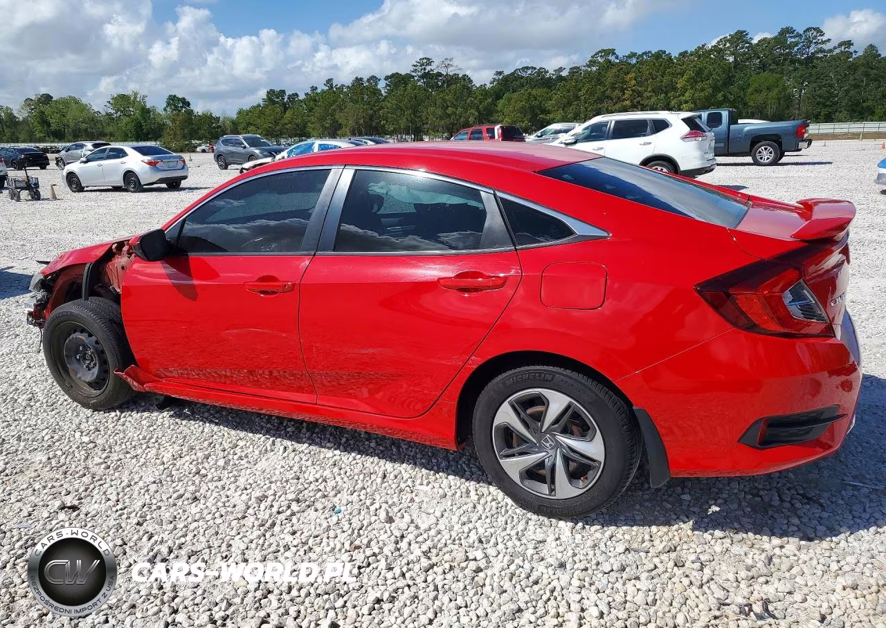 2019 Honda Civic Lx VIN:2HGFC2F66KH527095 - 2
