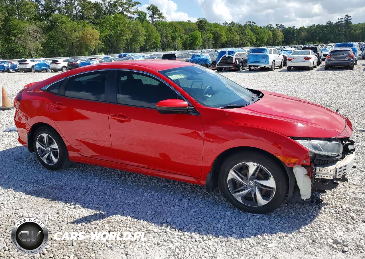 2019 Honda Civic Lx VIN:2HGFC2F66KH527095 - 4