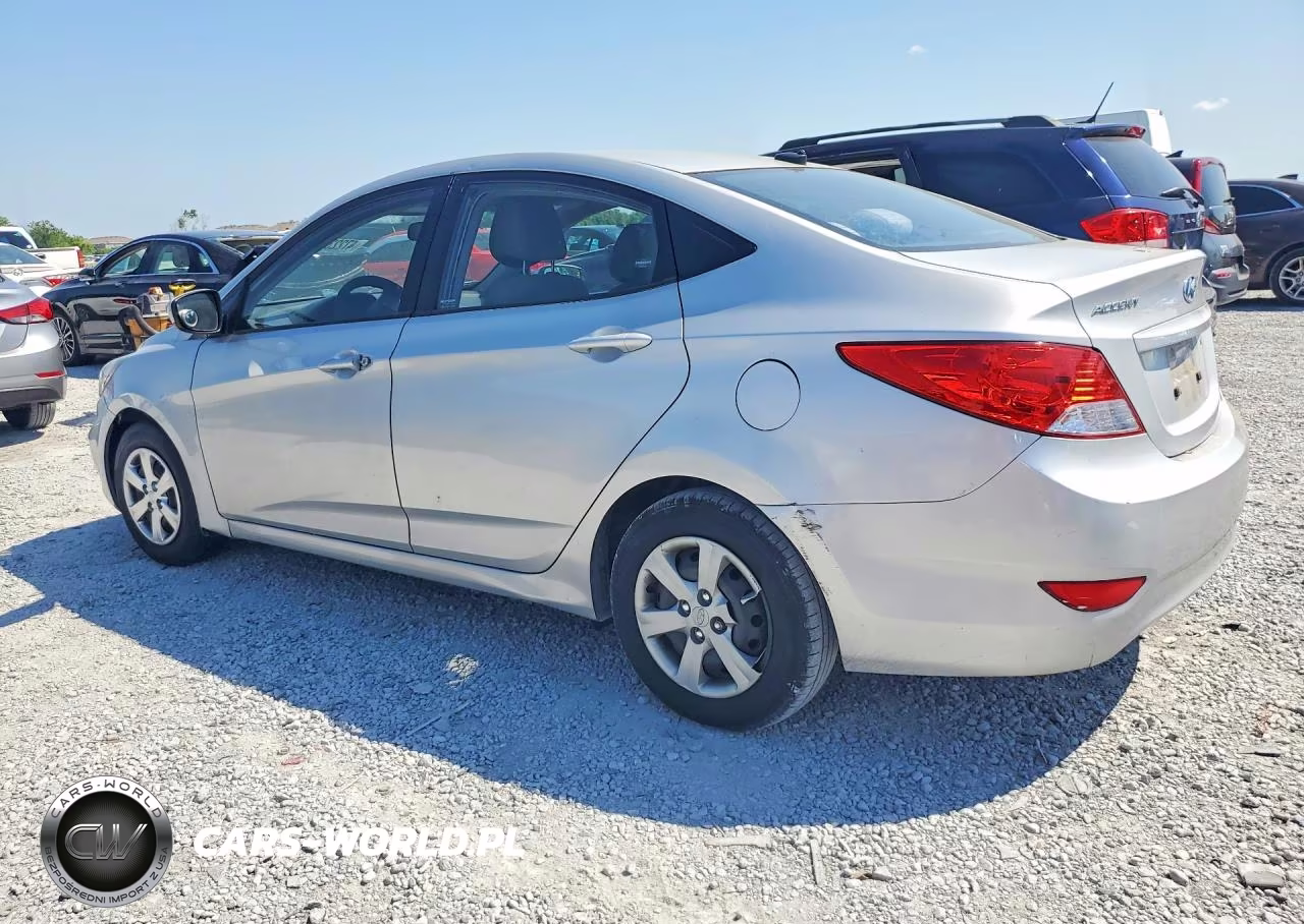 2013 Hyundai Accent Gls VIN:KMHCT4AE2DU394617 - 2